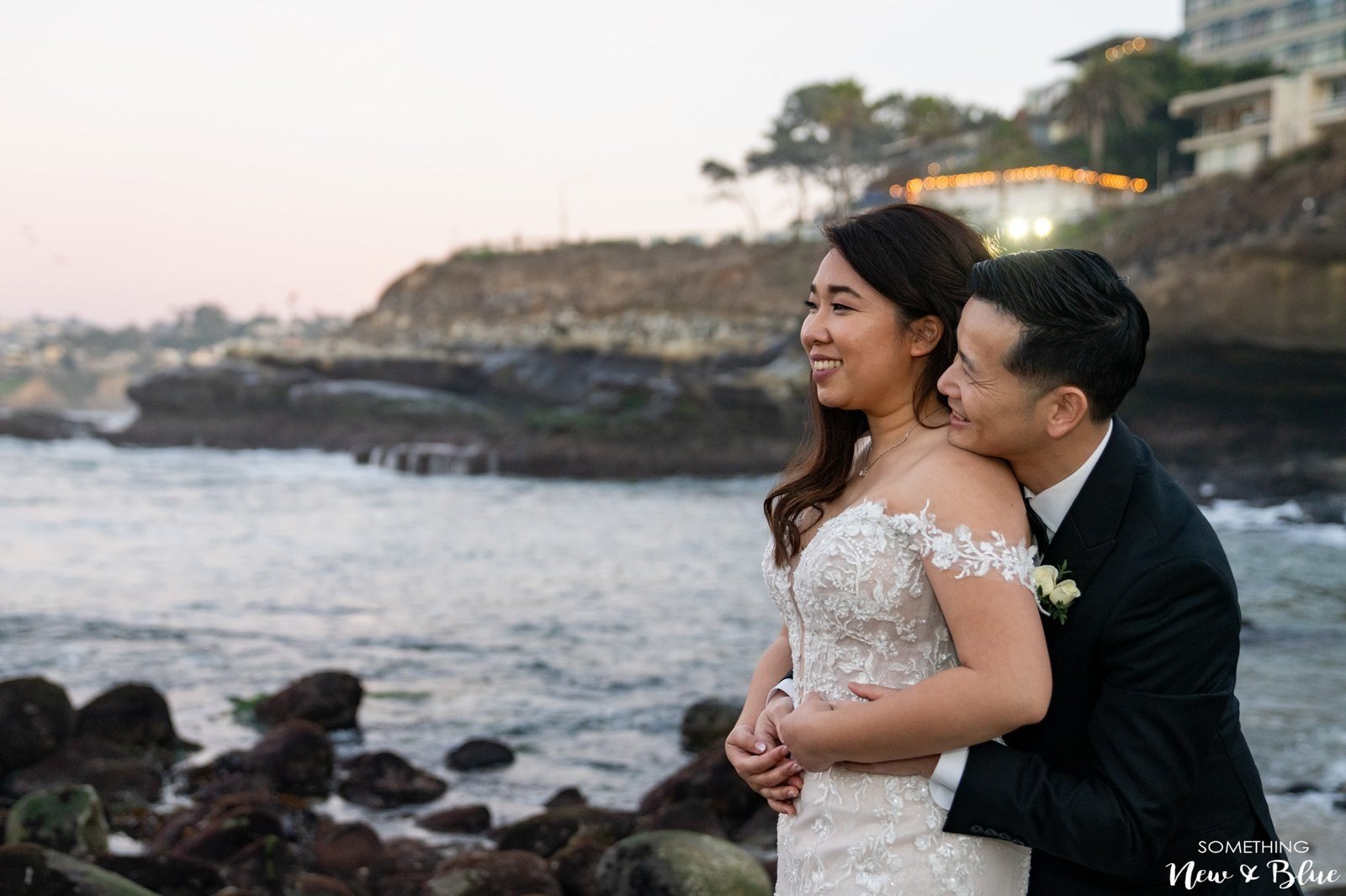 Adrienne + Scott at Wedgewood La Jolla Cove Rooftop